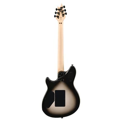 EVH Wolfgang Special Transactional 6-String Right-Handed Electric Guitar with Basswood Body and Ebony Fingerboard (Silver Burst Ebony) image 2