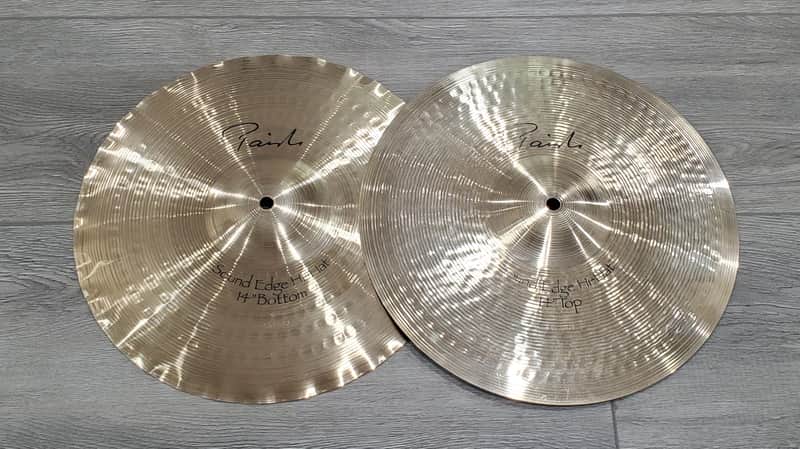 Paiste 14" Signature Sound Edge Hi-Hat Cymbals (Pair) (Near Mint!) image 1