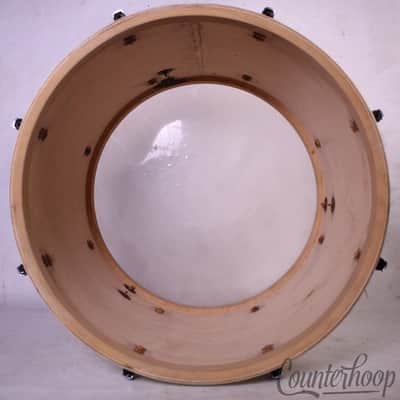 *Premier Beverley 16"Floor Tom Drum 3Ply Baltic Birch Vintage 60s England White* image 9