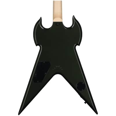 Wylde Audio Warhammer FR Electric Guitar, Norse Dragon BE Green image 5
