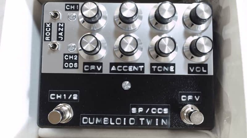 Shin's Music Dumbloid Twin 2-Channel SP Overdrive Black Hammer Pedal image 1