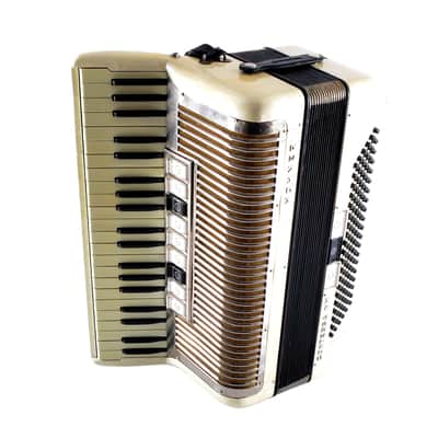 Immagine Rare Old/ Vintage German Made Top Quality Piano LMMM Accordion Hohner Contessa IV M - 120 bass, 12 switches + Hard Case&Straps-Youtube VIDEO - 8