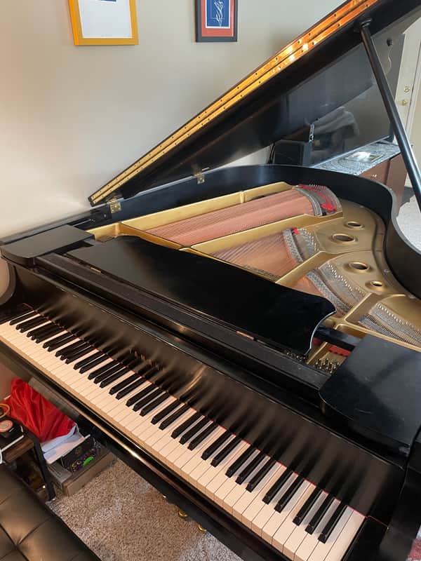 Yamaha G2 Grand Piano 1972 - Matte Black image 1