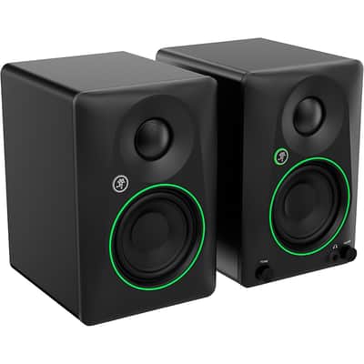 Mackie CR3.5 3.5" Powered Studio Monitors With Tone Control (Pair) Regular