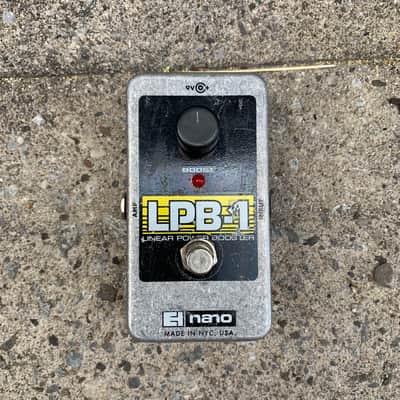 Electro-Harmonix LPB-1 Nano Linear Power Booster Preamp 2006 - Present - Black / Yellow / Gray image 1