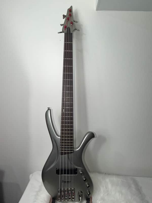 Ibanez EDA905-SVF Ergodyne Bass 2001 - 2003 - Silver Flat image 1