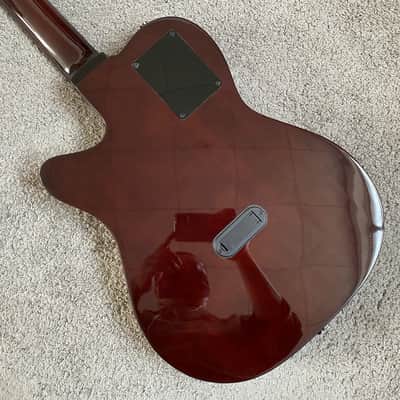 40 Inc Classical Electric Guitar, Spruce Veneer Top Body, Mahogany Neck image 5