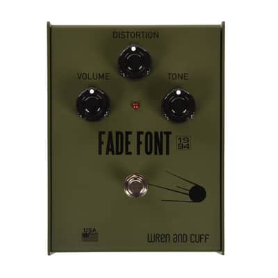 Wren and Cuff Fade Font '94 Fuzz Pedal image 1