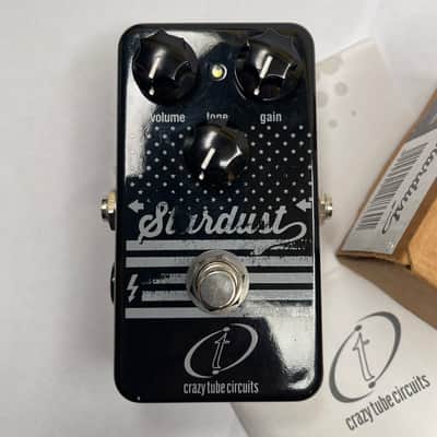 Crazy Tube Circuits Stardust Black Panel Overdrive 2010s - Black with Flag Graphic image 2