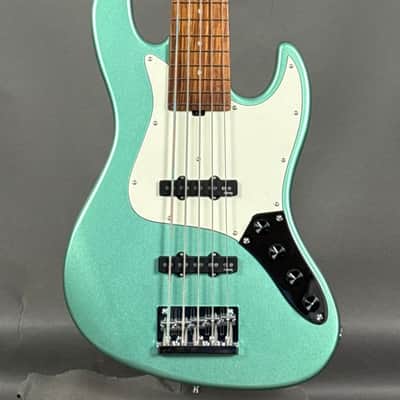 Sadowsky MetroExpress 5-String Vintage JJ - Sage Green Metallic image 5