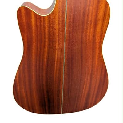 Crafter DE6/N Electro Acoustic Guitar - Natural image 8