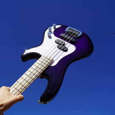G&L USA SB-2 Purple Burst 4-String Electric Bass Guitar w/ Gator Gig Bag image 1