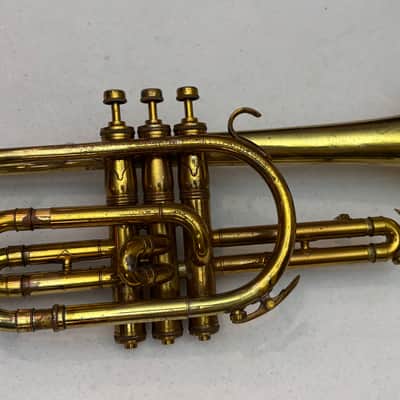 King HN White Cleveland Cornet Early 1950's - Lacquer image 5