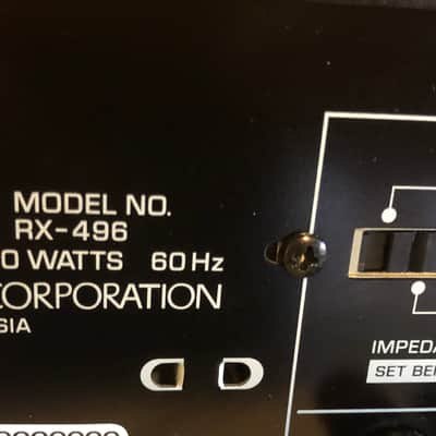 Super Clean Yamaha RX 496 Stereo AM FM Receiver w Remote and Manual - Phono Ready - Works - 75W image 4