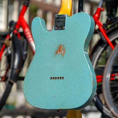 Fender Custom Shop Limited Edition '61 Telecaster Relic - Aged Blue Sparkle image 5