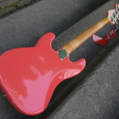 Fender Limited Edition Vintera II Road Worn '60s Precision Bass - Fiesta Red image 9
