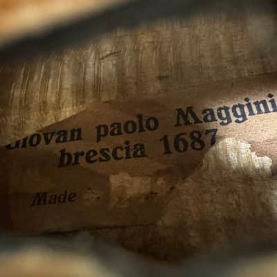 Giovan Paolo 4/4 Size Maggini Violin W/ Case & Bow image 9
