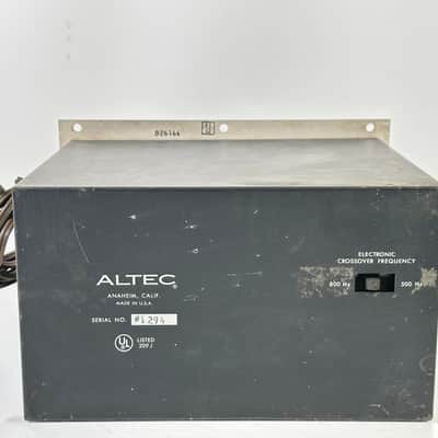 Altec 770 Electronic Crossover Biamplifier image 8