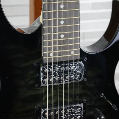Ibanez GRG7221QA-TKS Gio - Transparent Black Sunburst image 4