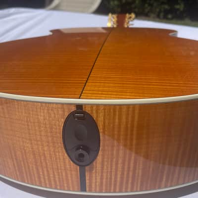 Taylor 615e Jumbo Acoustic Guitar 1996 - Natural Gloss image 5