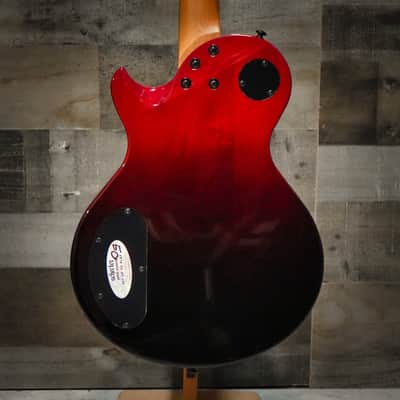 Schecter Solo-II Standard Blood Burst Electric Guitar (3960) image 5