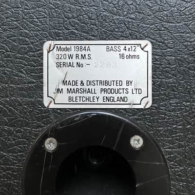 Marshall 1984A JCM800 - sale suspended image 5