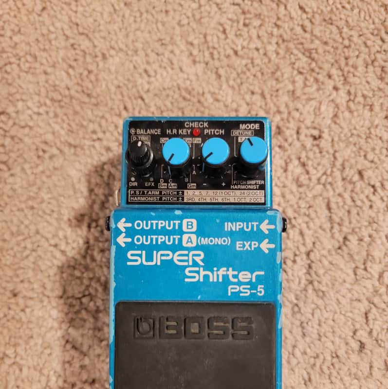 Boss PS-5 Super Shifter Pitch Shift Pedal | Reverb