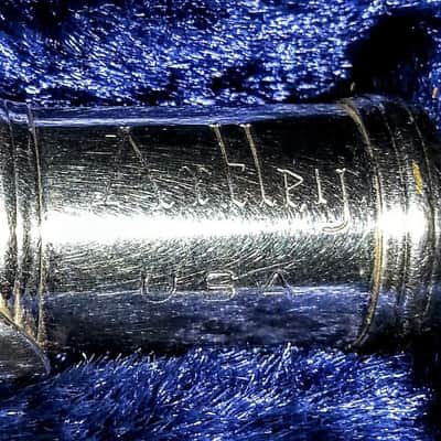 1958 Artley Piccolo with cleaning rod and case image 4