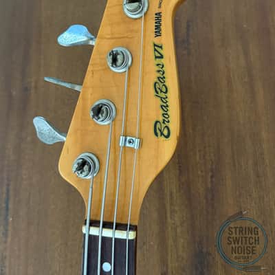 Yamaha Broad Bass VI, Black, MIJ 1980, P Bass Style/Sound image 9
