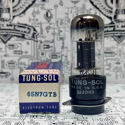 Tung-Sol 6SN7 Preamp Tube 1950s USA - Tested image 13