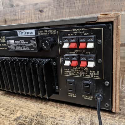 Vintage Sansui 7070 AM/FM Stereo Receiver - Working, but needs Restoration image 9