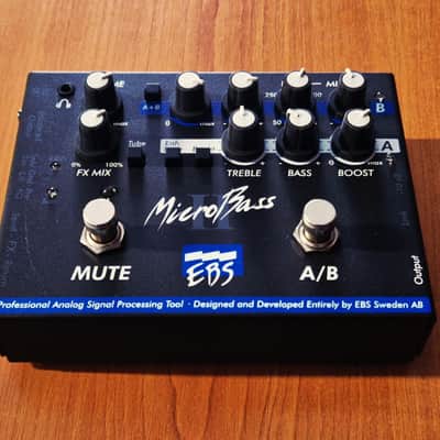 EBS MicroBass 2 Bass Preamp Pedal effect image 2