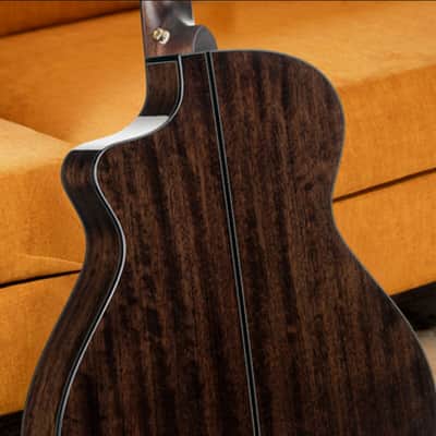 Cort Gold MC6 Ovangkol Acoustic-Electric Guitar w/Premium Gig-bag. Natural Gloss, B-Stock image 6