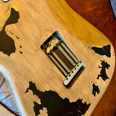 Constantin Guitars Strat Partscaster John Mayer Black1 Replica image 14