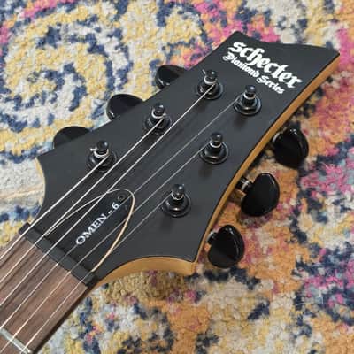 Schecter Omen-6 2001 - 2002 - Walnut Satin image 3