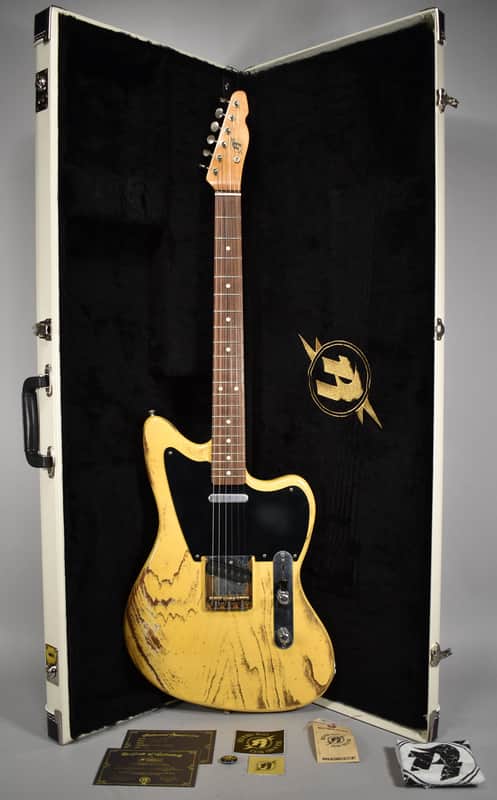 2022 Rock N' Roll Relics Jazz Bastard Butterscotch Blonde w/OHSC image 1