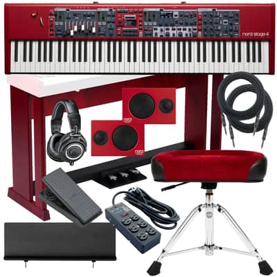 Nord Stage 4 88 Stage Keyboard COMPLETE HOME BUNDLE