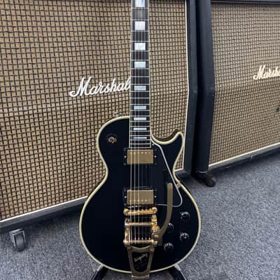 2005 Gibson Custom Shop LPB-7 Les Paul Custom 57 Reissue - Ebony image 4