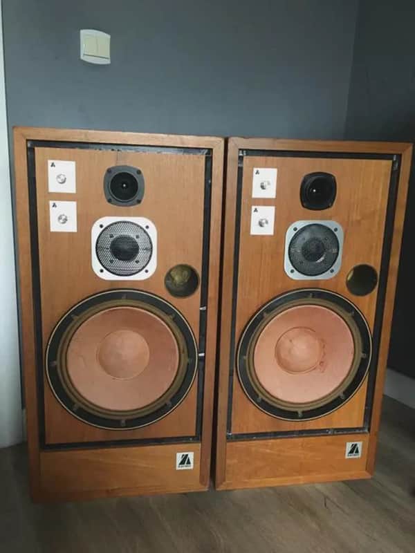 Zachry EM 12 Loudspeakers – Vintage Swedish Hi-Fi (Pair) image 1
