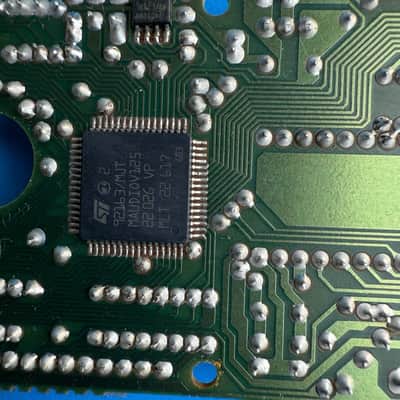M-AUDIO O2 MIDI Controller Keyboard Part: Main Processor PCB Circuit Board image 6