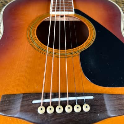 Yamaha F325-TBS Dreadnought Acoustic Guitar 2010s - Tobacco Brown Sunburst image 7