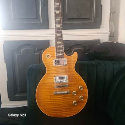 Gibson Les paul 1994 - Trans amber image 7