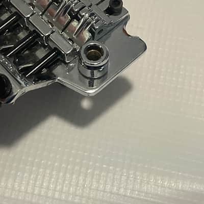 1990's Korean Ibanez RG Series SLT101 SLT-101 Chrome Floyd Rose Single Locking Tremolo Bridge image 12