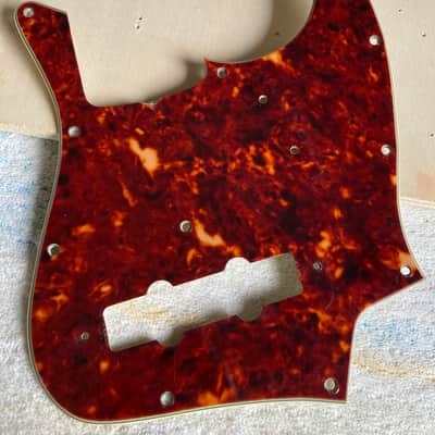 Fender Jazz Bass 1960 - 1965 Pickguard tortoise celluloid image 2