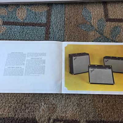 Vintage 1966-1967 Fender Musical Instruments Full-Line Catalog! Rare, Original Case Candy, Paperwork! image 13