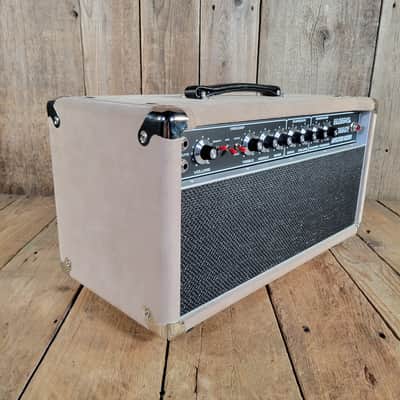 Amplified Nation Bombshell Overdrive 100w Head 2022 - Ivory Suede image 3