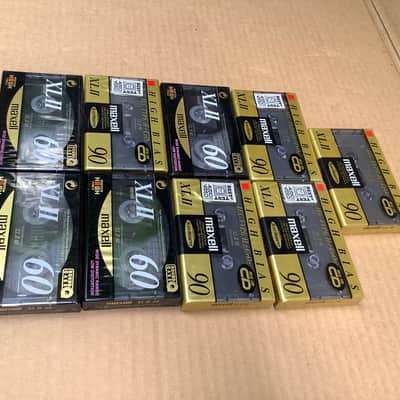 9 x Maxell XL2 XL II high bias 60 90 cassettes new sealed image 6