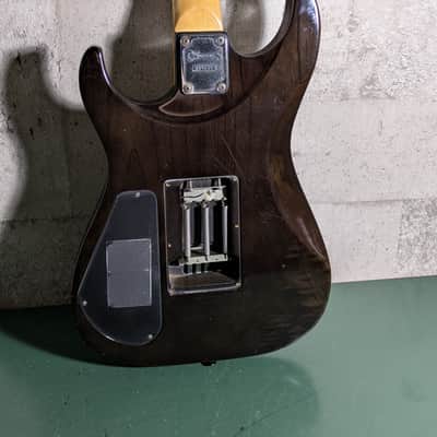 Charvel by Jackson DKA-110 Dinky Arched-top 90's See thru black image 9