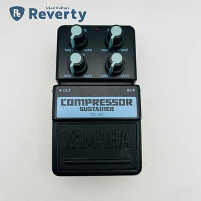 Yamaha CS-100 Compressor Sustainer Vintage Guitar Effect Pedal Made in Japan Used image 2