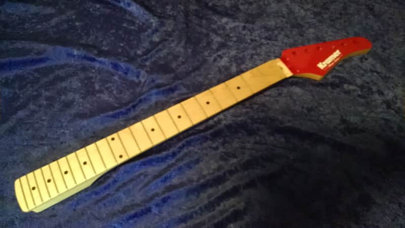 Kramer Pacer Red Neck Maple Fretboard image 1